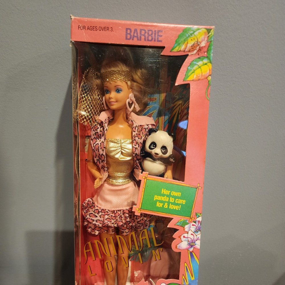 Vintage 1988 Animal Lovin' Barbie NIB